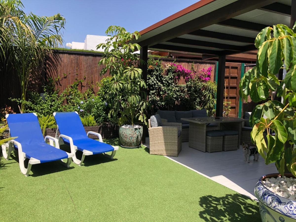 Bungalow Portos With Amazing Privet Garden 普拉亚戴尔雷安格莱斯 外观 照片